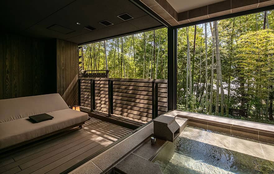 Natural Hot Springs and the Scent of Japanese Herbs